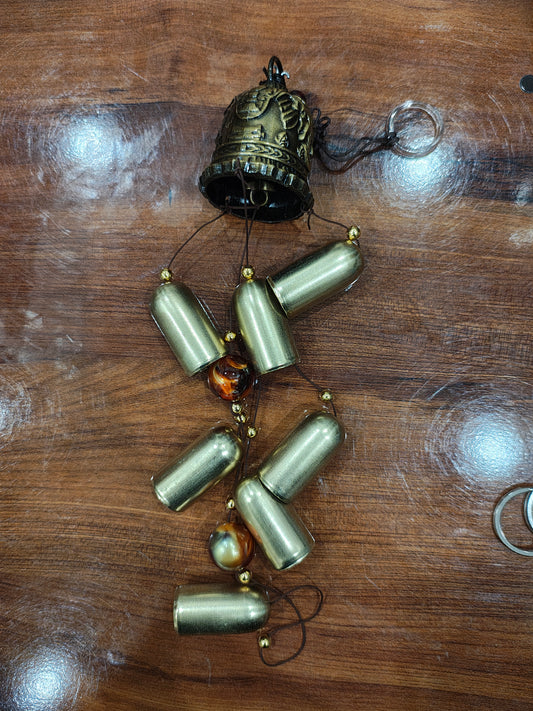 Metal wind charm