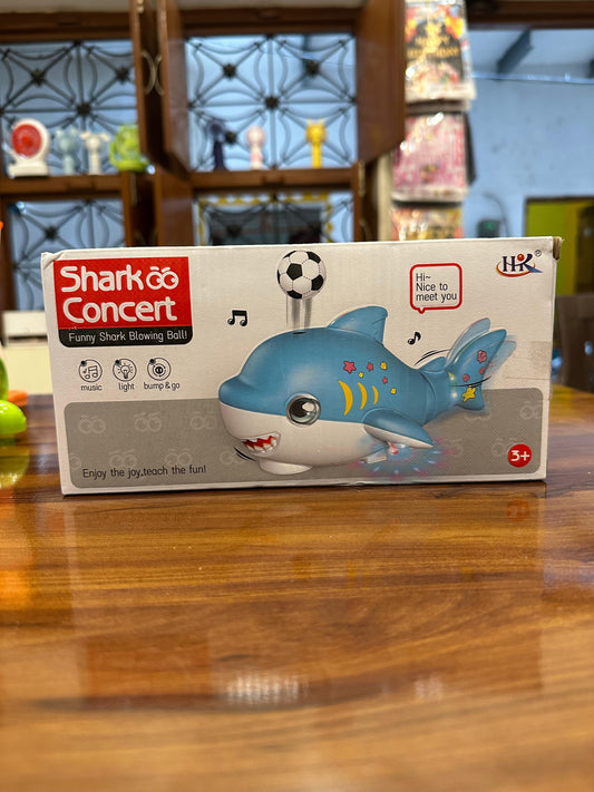 MUSICAL SHARK THAT BLOWS BALL