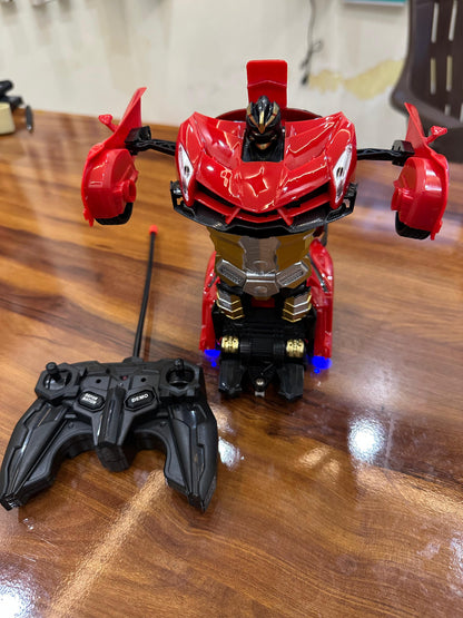 Remote-Controlled (RC) Transforming Robot Car