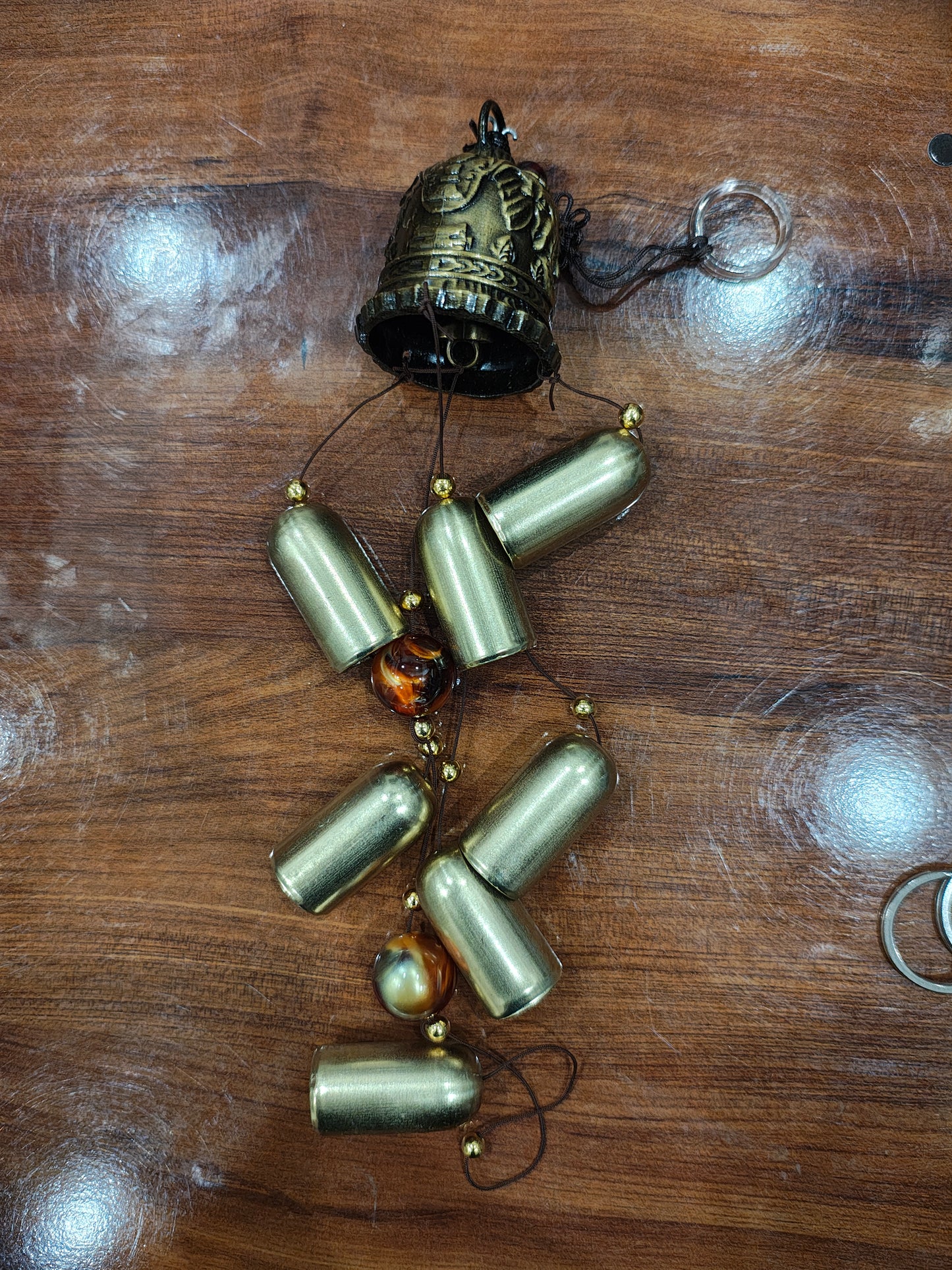 Metal wind charm
