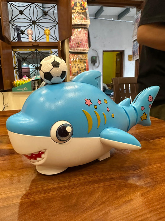 MUSICAL SHARK THAT BLOWS BALL