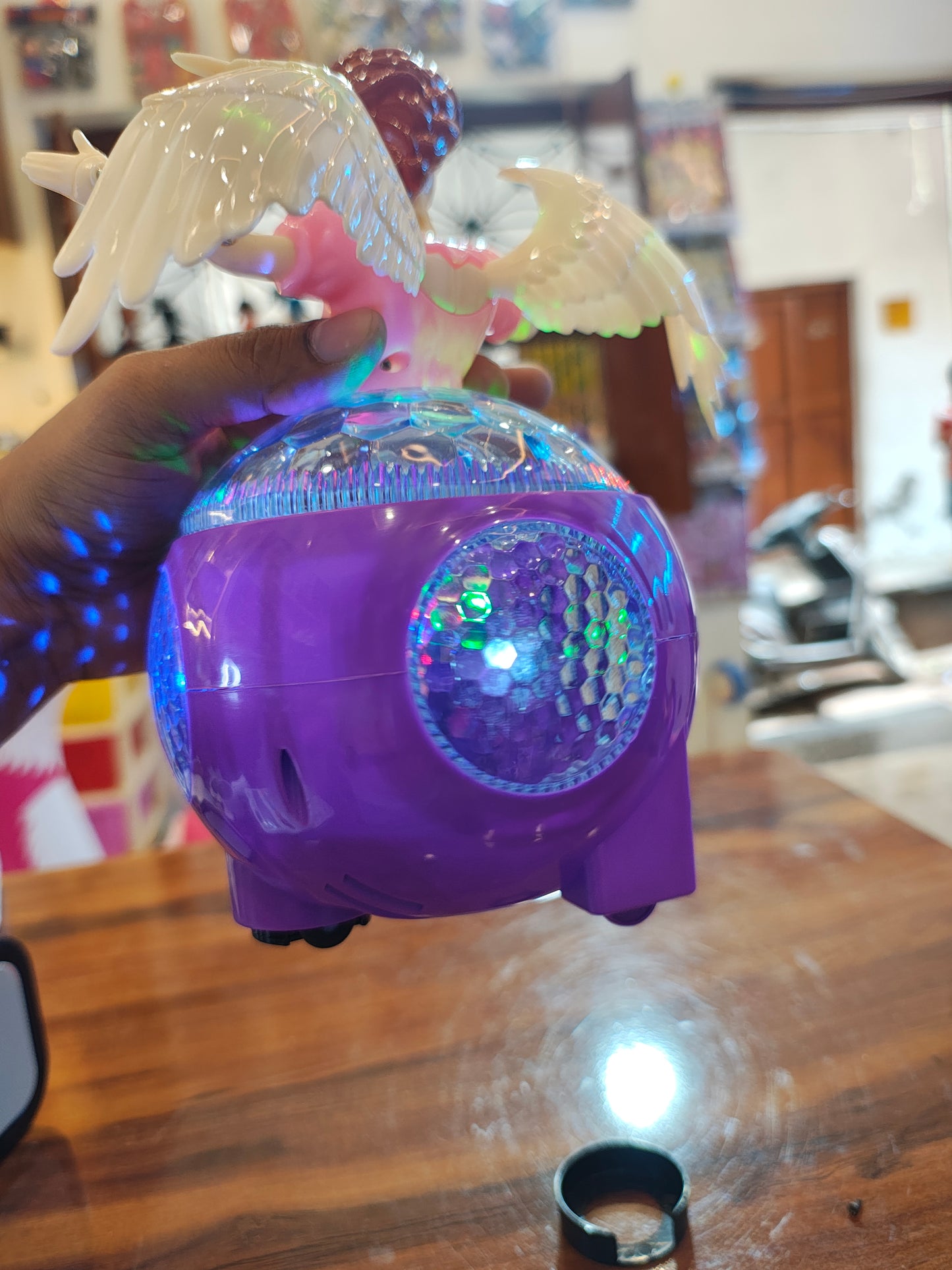 Angel doll multiple colours light & music function
