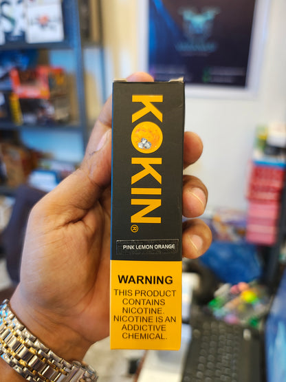 Kokin gorilla vape (pink,lemon, orange) flavour