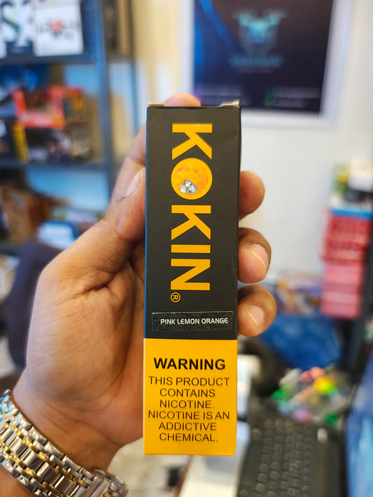 Kokin gorilla vape (pink,lemon, orange) flavour