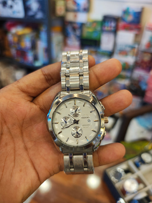 Tessort men's metal watch