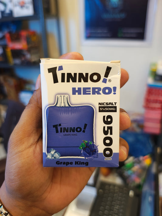 Tinni 9500 vape (GRAPE KING) FLAVOUR